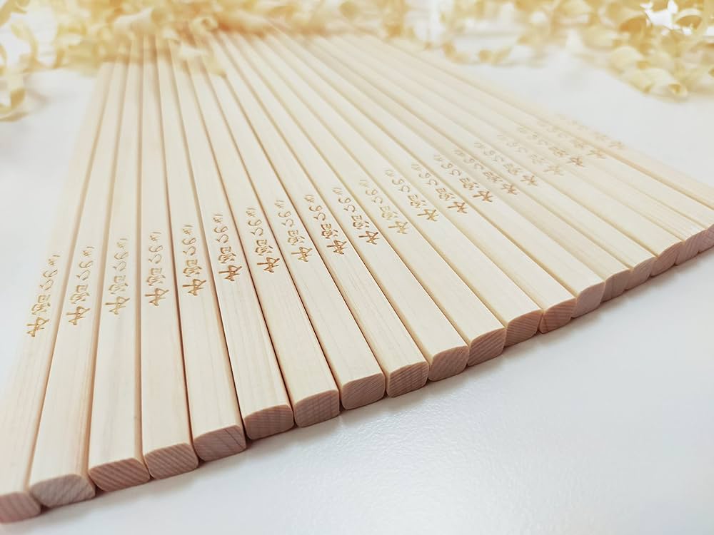 ❬新品・未使用❭ 木曽ひのき箸 ４０膳セット 匿名配送 お箸 木曽ひのき箸 白木 100膳セット 木製 無塗装 木地 軽い